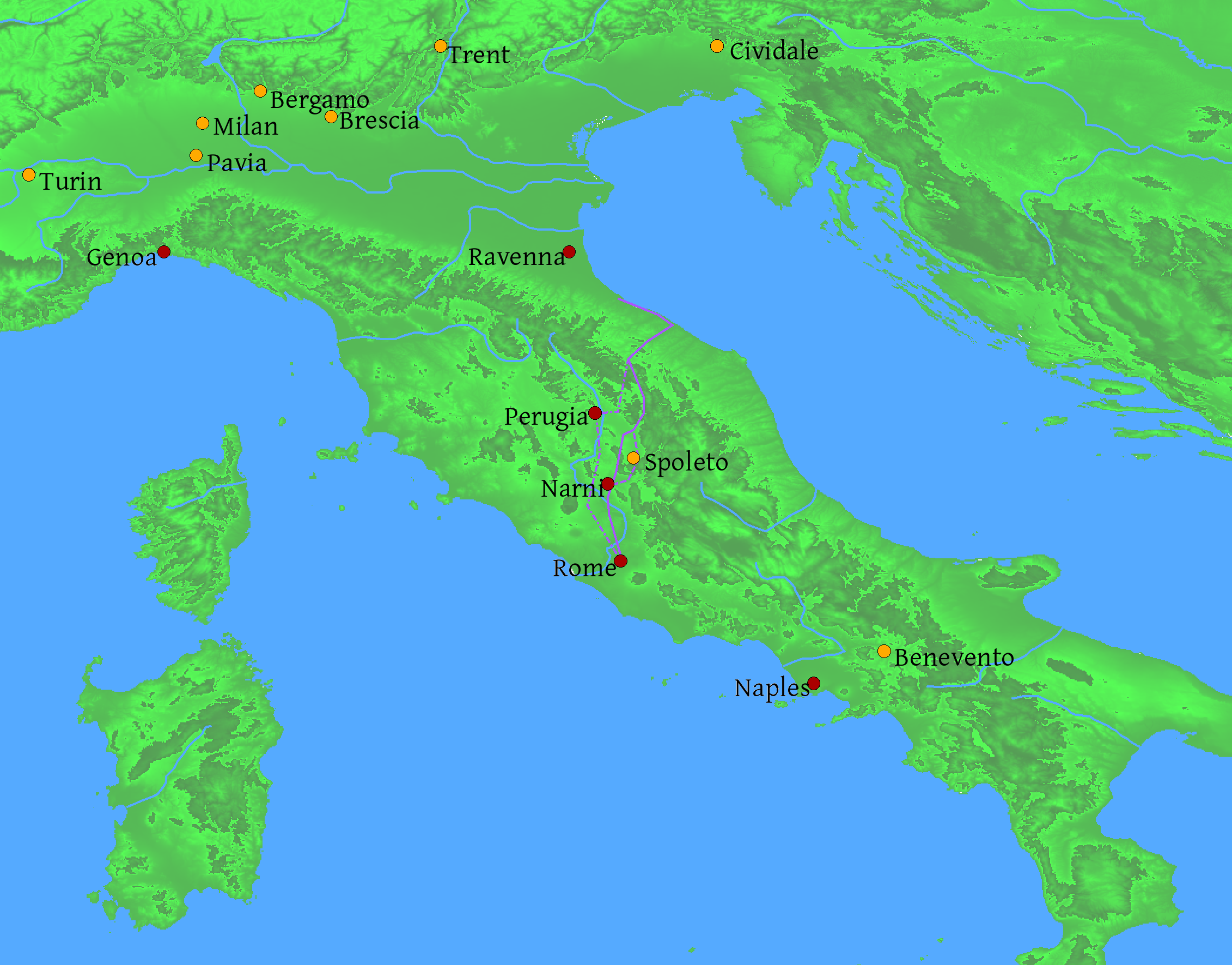 Sixth Century Italy